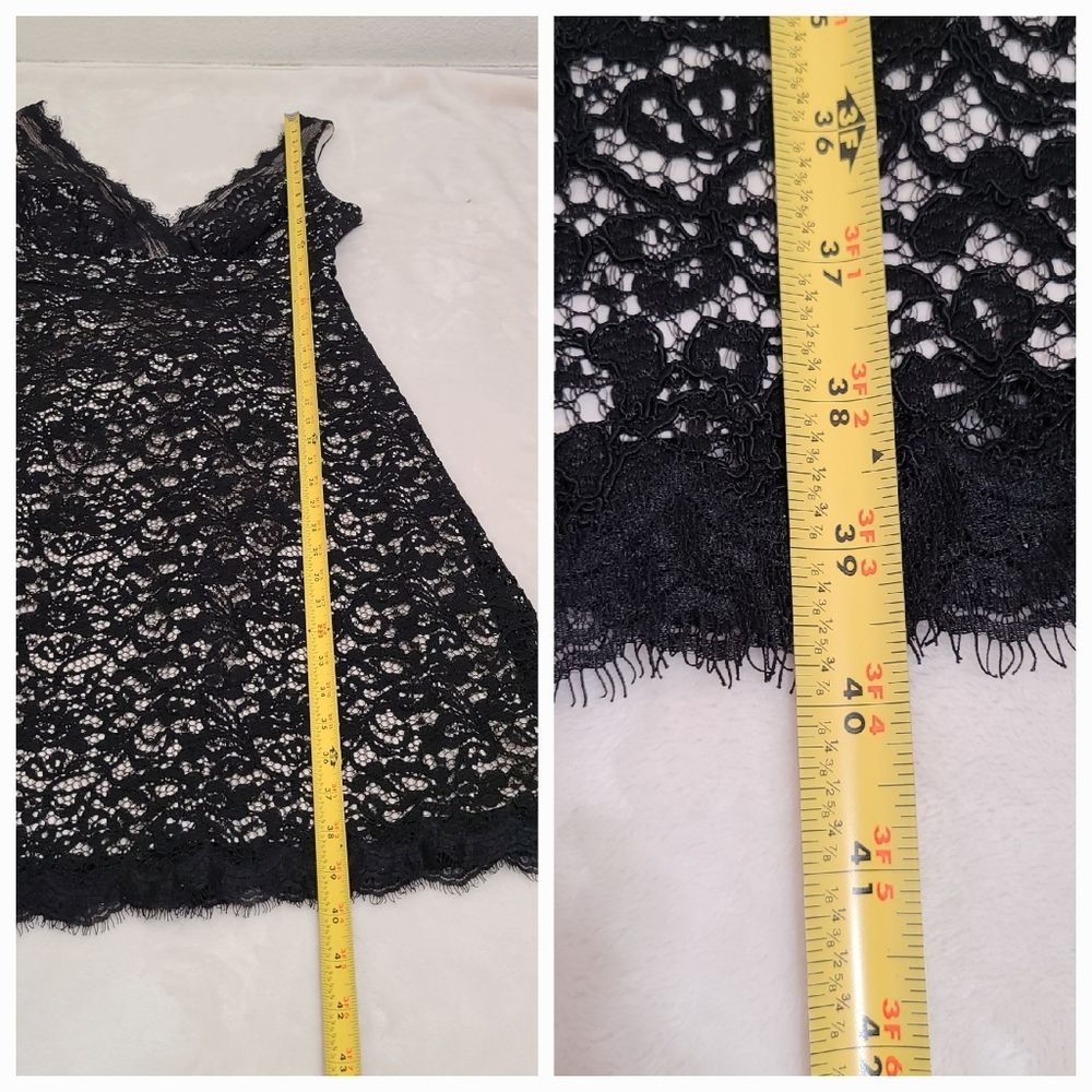 WHBM black lace dress size 10 - Picture 11 of 14